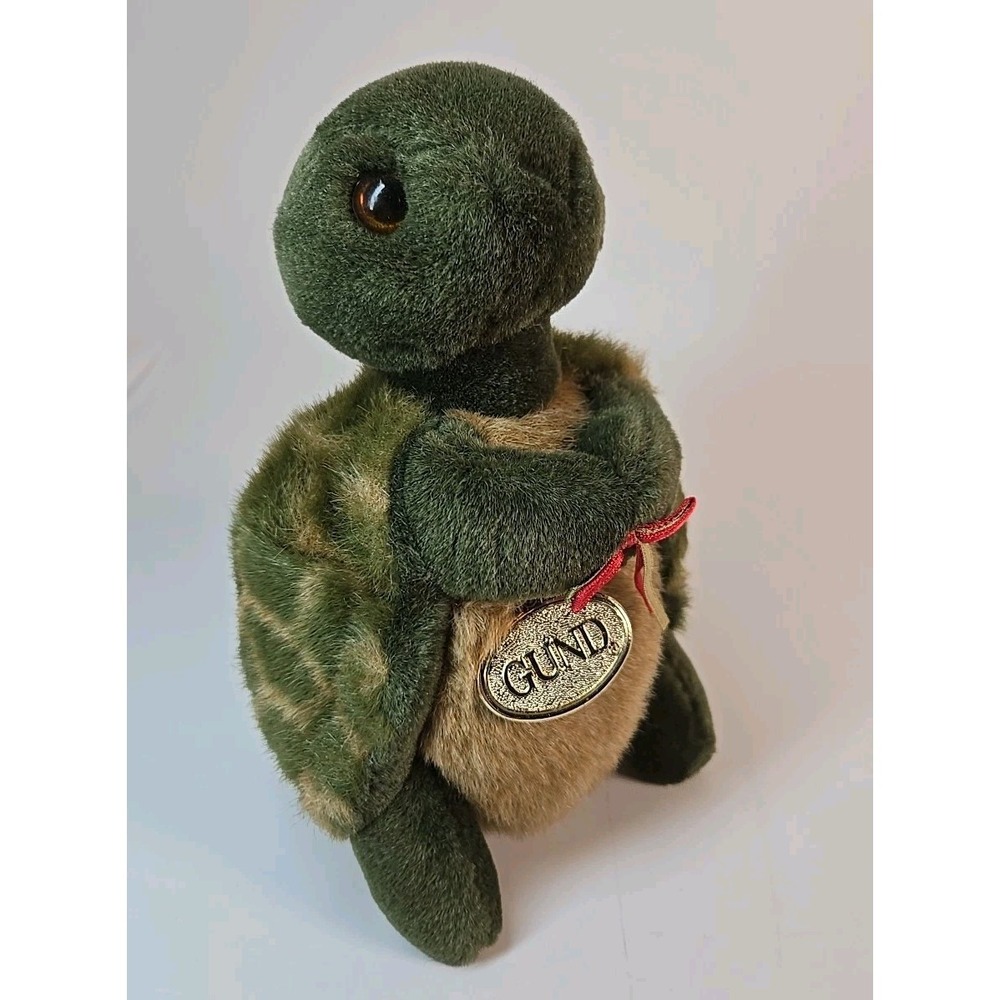 Gund Whiz Turtle‎ Plush Stuffed Animal 1987
